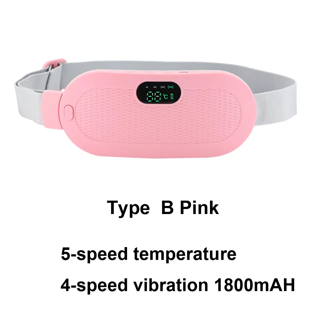 Heating Pad women Period Pain Cramp Relief Belt