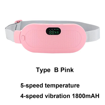 Heating Pad women Period Pain Cramp Relief Belt
